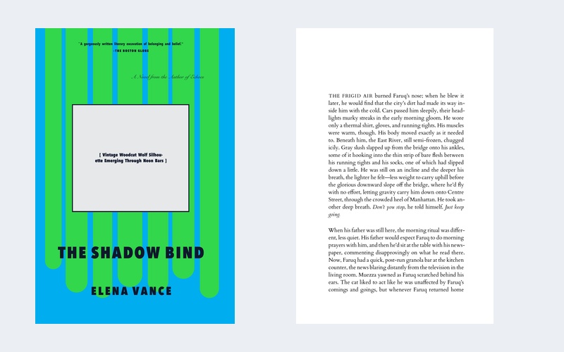 Vanguard Contemporary Fiction & Thriller LaTeX Template Preview