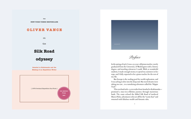 Silk Road Expedition & Travel Memoir LaTeX Template Preview